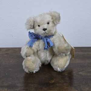 Sue Chaffee Mohair Teddy Bear 7" Jointed Artist Bear Signed Vintage